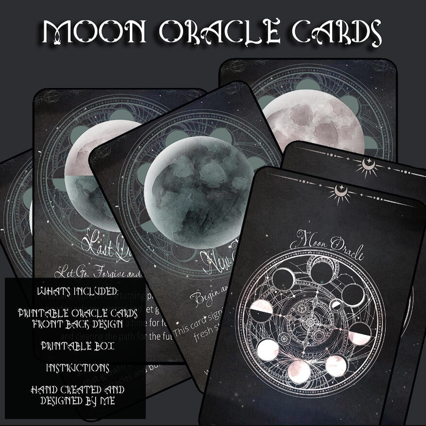 Moon Oracle Cards